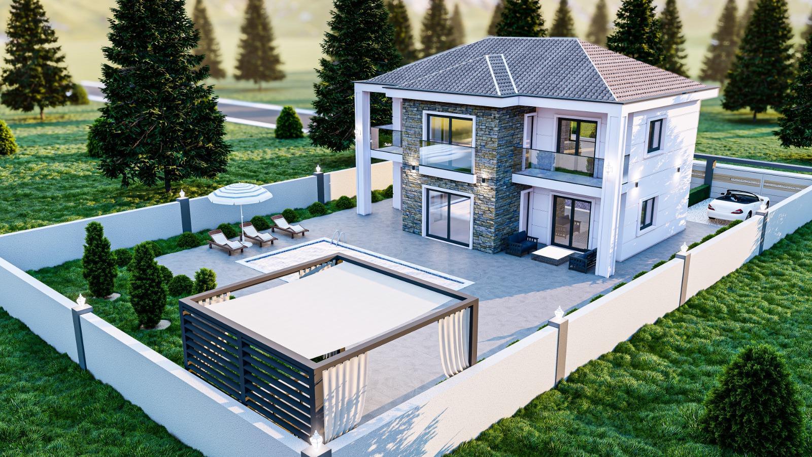 Didim Seyrantepe 600m² Ultra Lüks Malikane Projesi [ 1035 Ada / 2 Parsel ]